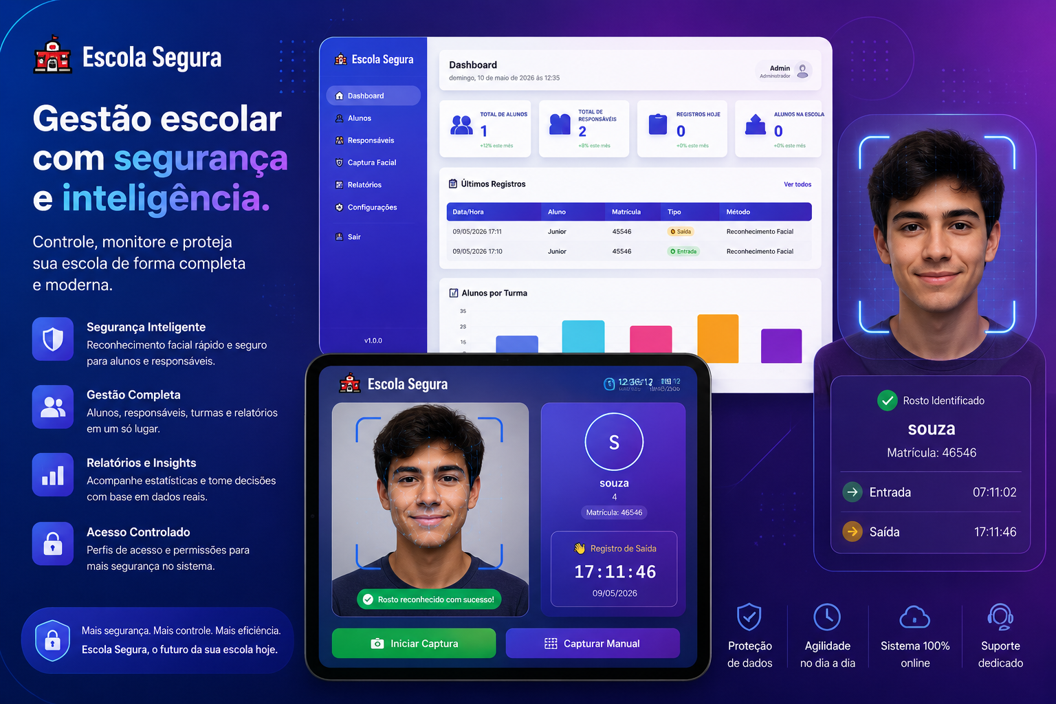 Sistema de Segurança Escolar