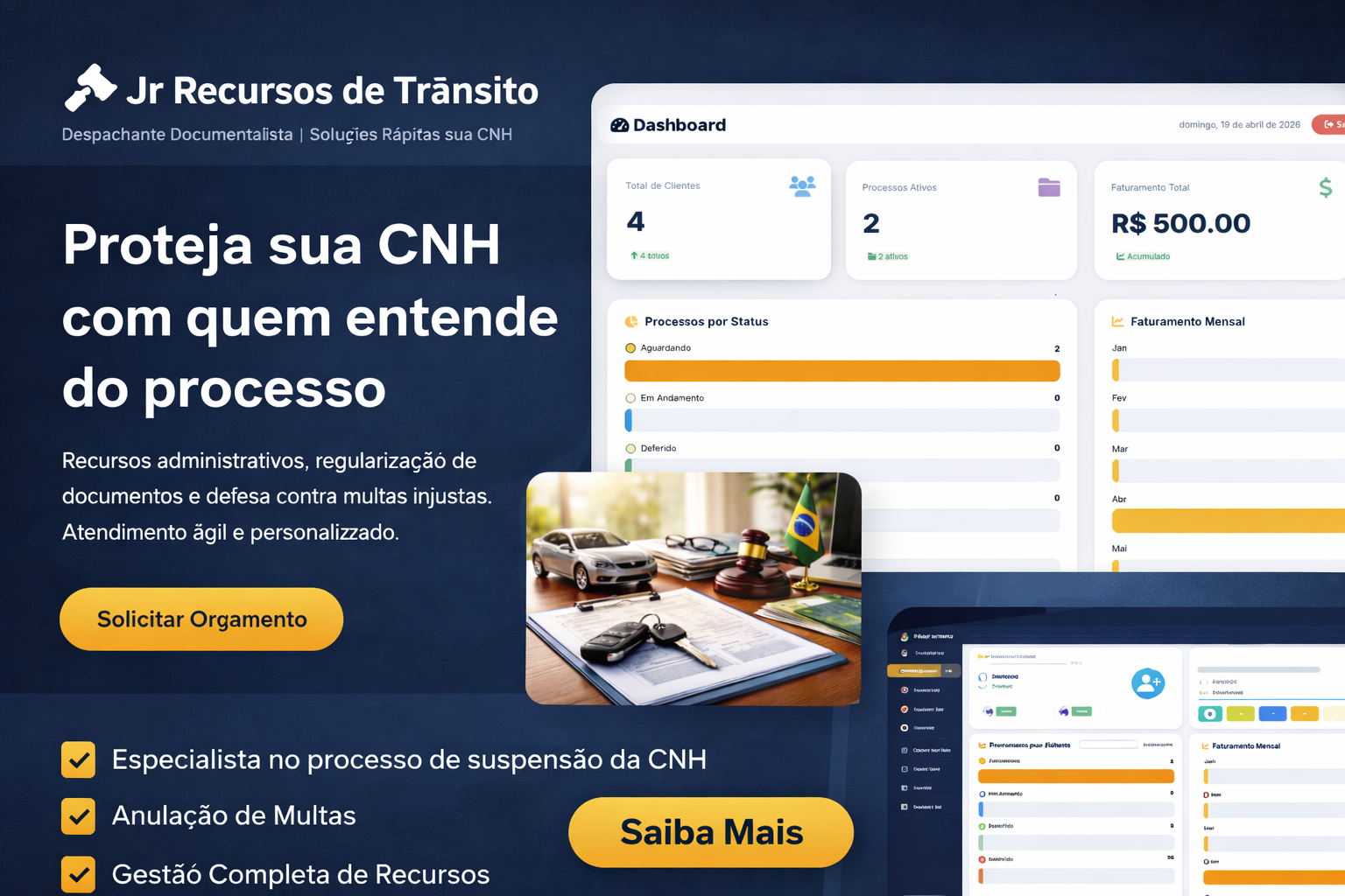Sistema para Despachantes